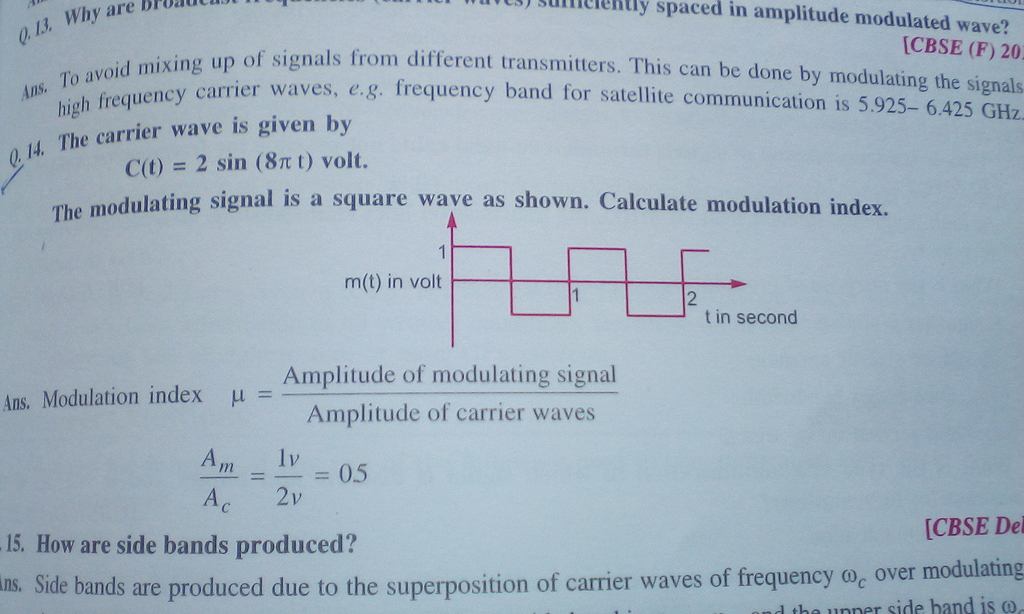 the-carrier-wave-is-given-by-c-t-2sin-8-t-volt-the-modulating-signal