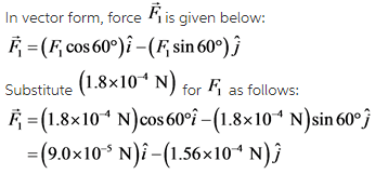 What Is The Force F On The 1 0 Nc Charge In Figure 1 Determine The Magnitude Of The Force F Home Work Help Learn Cbse Forum