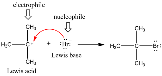 reactivity of carbon centered nucleophile with electrophile