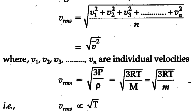 Relation Between Rms And Average Velocity