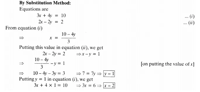 Elimination Method How To Solve Linear Equations Class 10th Maths 