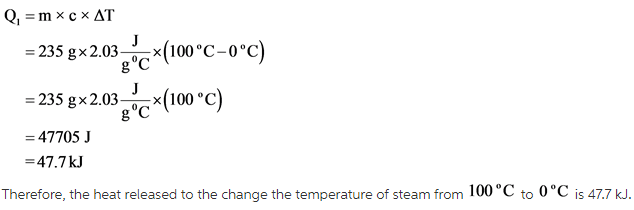 The Molar Heat Of Vaporization Of Water Is 42 Kj Mol