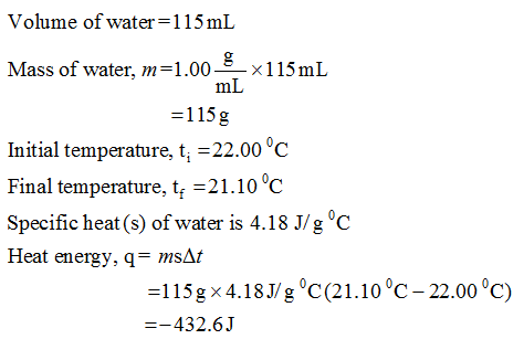 The Specific Heat Of Water Is 4 18 J G C Calculate The Molar Heat Capacity Of Water Home Work Help Learn Cbse Forum