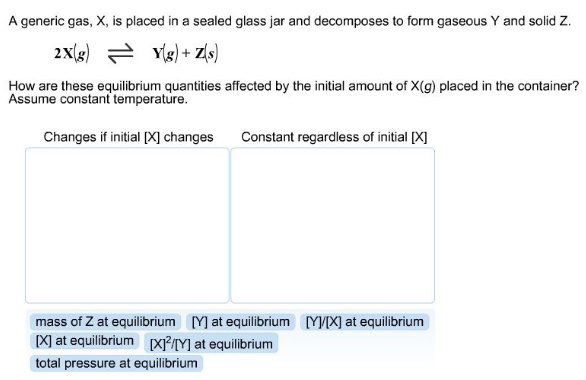 A Generic Gas X Is Placed In A Sealed Glass Jar And Decomposes To From Gaseous Y And Solid Z Home Work Help Learn Cbse Forum