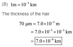 The Thickness of Hair A human hair has a thickness of about 70 µ m - Home  Work Help - Learn CBSE Forum