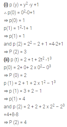 Find P 0 P 1 And P 2 For Each Of The Following Polynomials Cbse Class 9 Maths Learn Cbse Forum