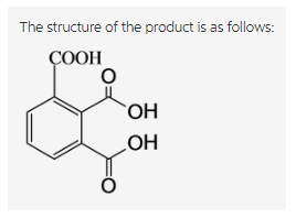 draw the structure of the aromatic product from the following reaction kmno4