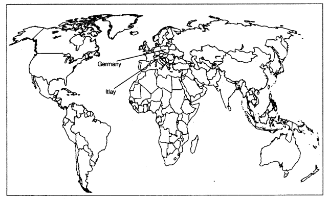 On The Outline Map Of World Locate And Label Any Two Countries That Were Axis Powers In Second World War Cbse Class 9 Social Science Learn Cbse Forum