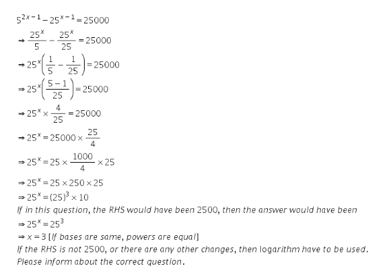 5-2x-1-25-x-1-25000-then-what-is-the-value-of-x-cbse-class-9-maths