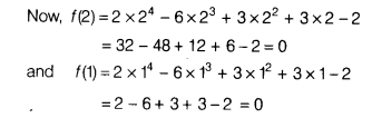 By actual division, show that $x^{2}-3$ is a factor of $2 x^{4}+3 x^{3}-2  x^{2}-9 x-12$. - India Site
