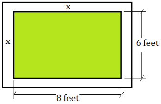 A walkway surrounds a rectangular garden - Home Work Help - Learn CBSE ...