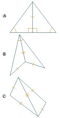 Which Shows Two Triangles That Are Congruent By Aas Home Work Help Learn Cbse Forum