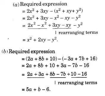 A What Should Be Added To X2 Xy Y2 To Obtain 2x2 3xy Cbse Class 7 Maths Learn Cbse Forum