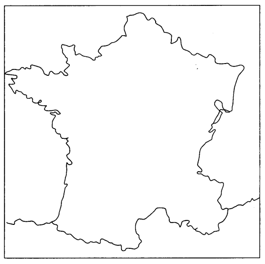 Outline Map Of France Bordeaux Locate And Label The Two Places In The Map Of France. (I) Bordeaux (Ii)  Marseilles - Cbse Class 9 Social Science - Learn Cbse Forum