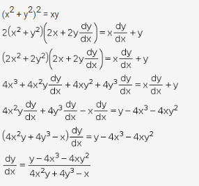 If X 2 Y 2 2 Xy Find Dy Dx Mention Each And Every Step Cbse Class 12 Learn Cbse Forum